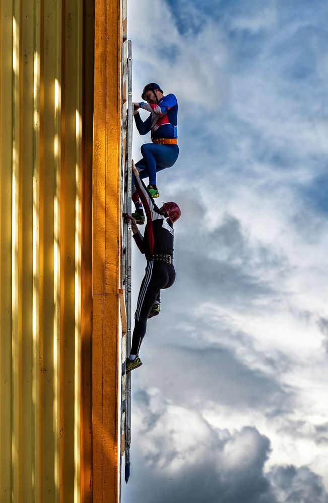 Бег по вертикале