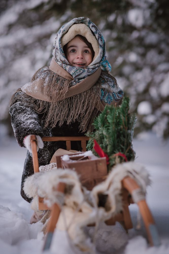 Взгляд очарованности.