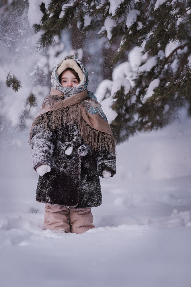 Очарованная лесом.