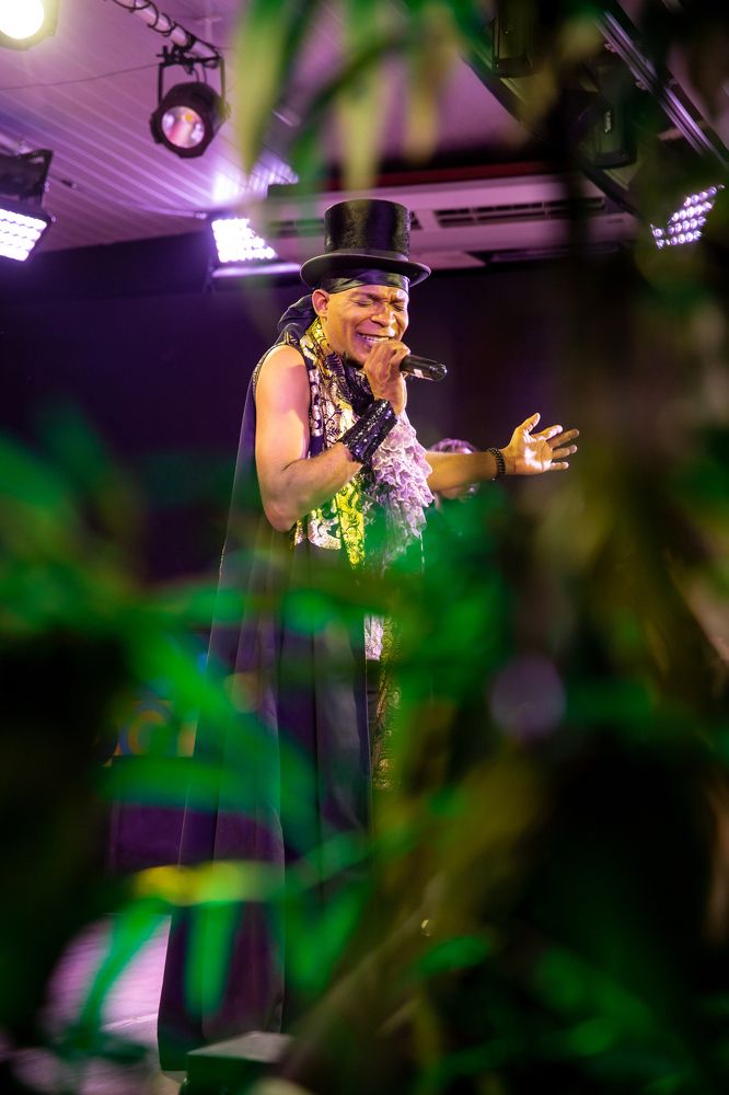 Erol Josué is a voodoo priest, singer, dancer, educator.