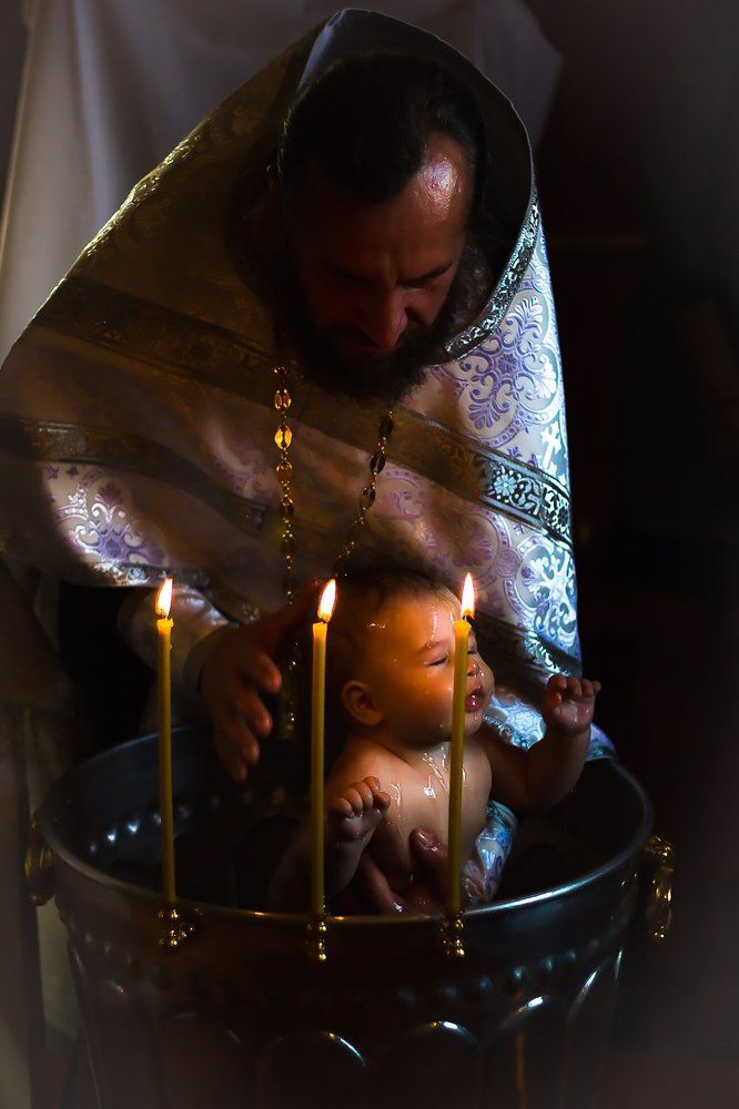 Крещение маленького Владимира