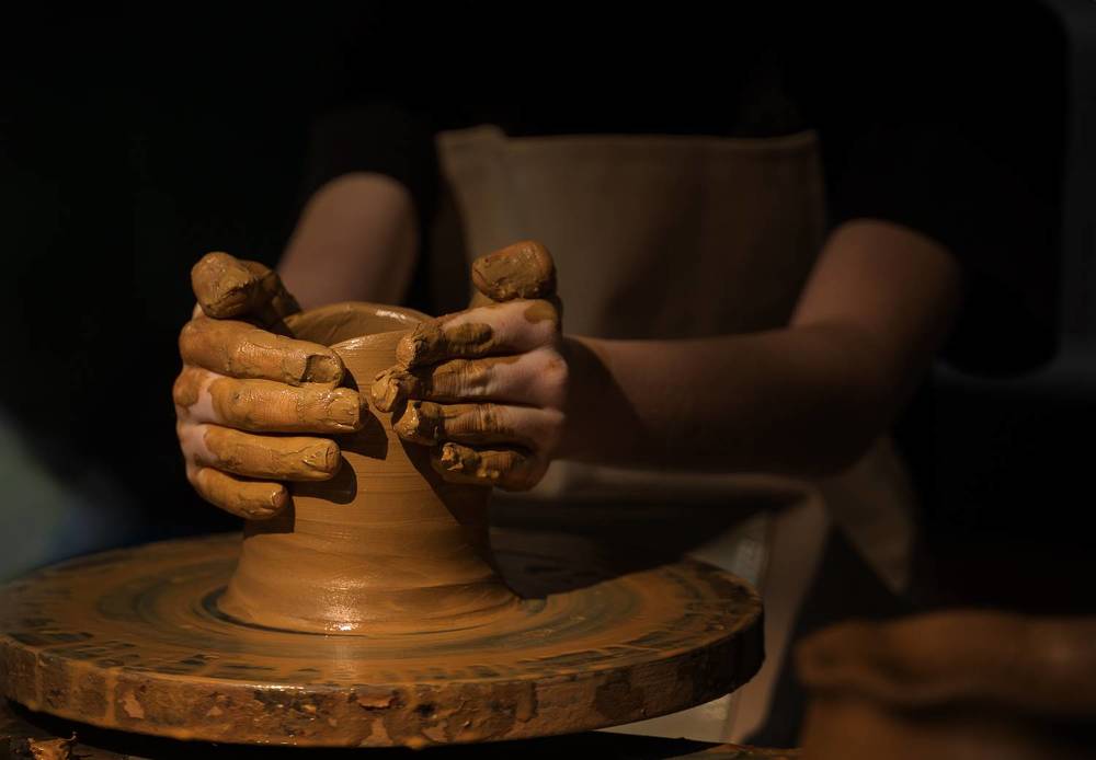 Еxperiencing the pottery