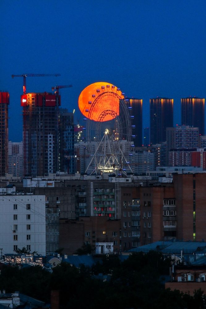 Встреча Луны и «Солнца Москвы»