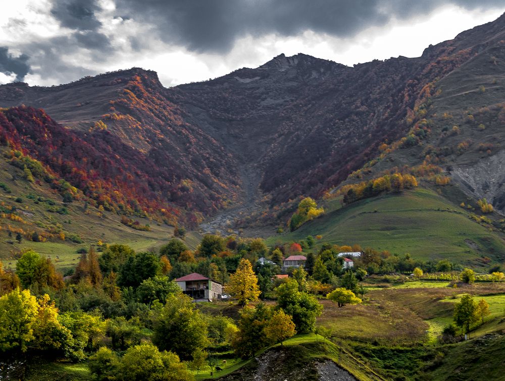 Село Земо-Млета. Грузия.