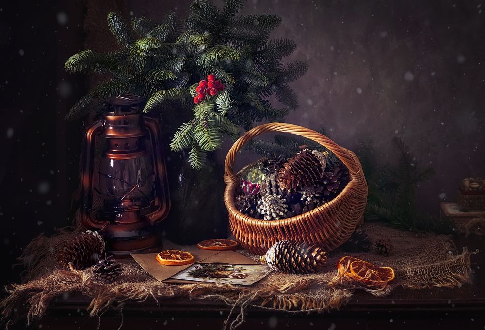Новогодняя корзинка