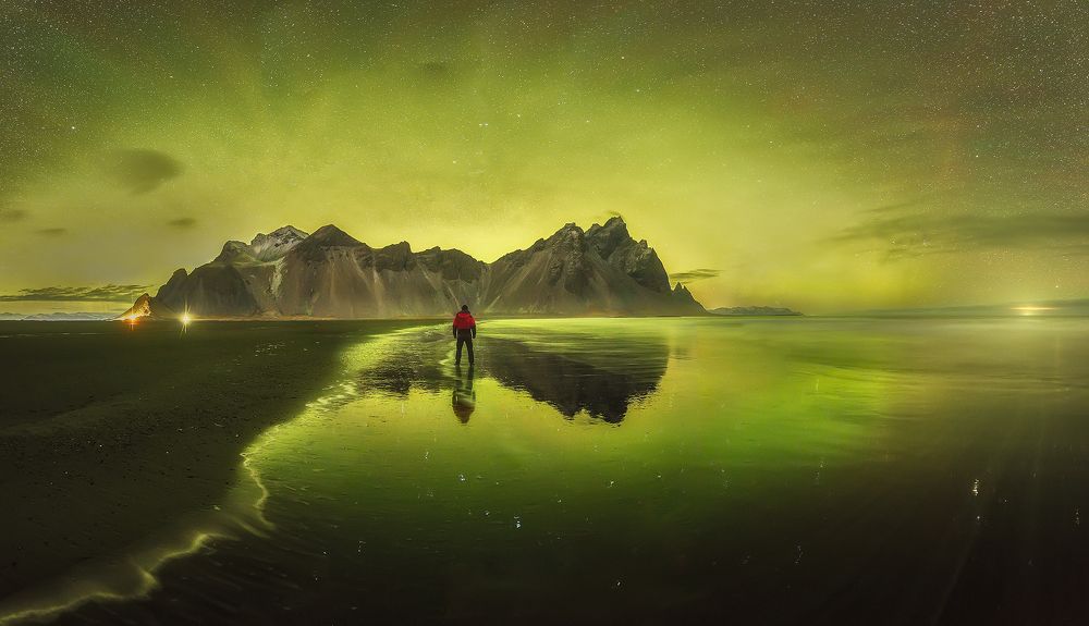 Touching the magic of Iceland