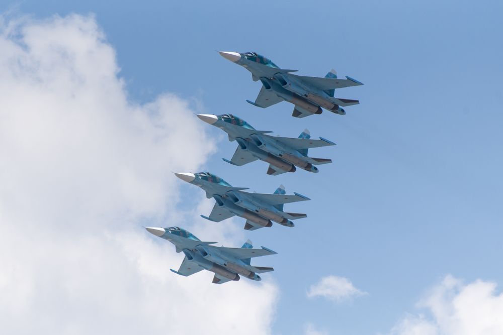 Боевые Селезни СУ-34