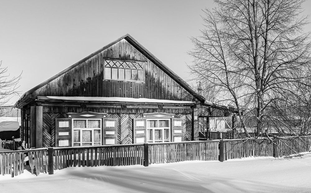 Деревенский домик.