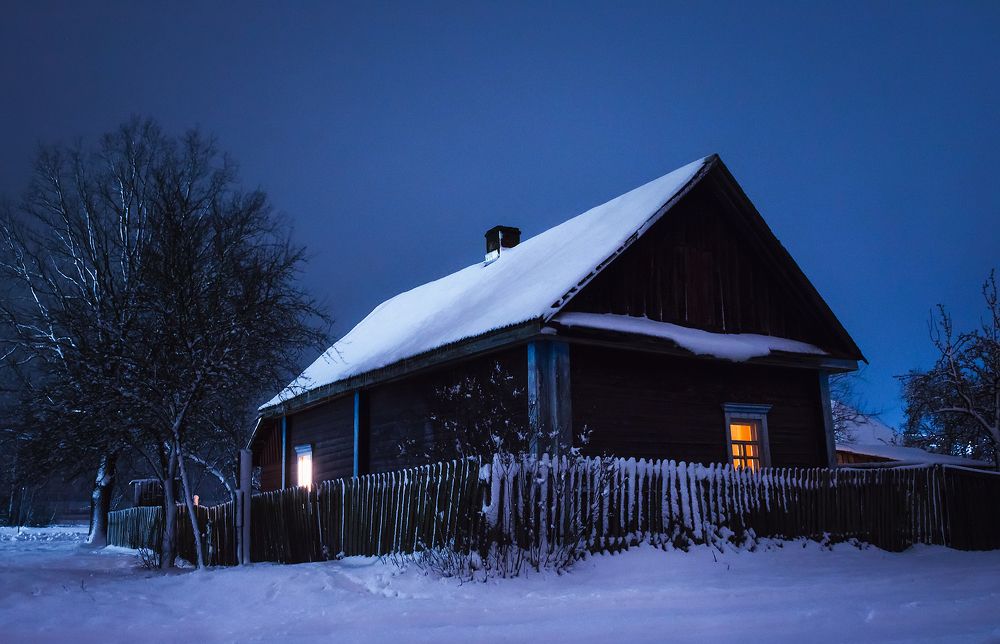 В зимнюю ночь