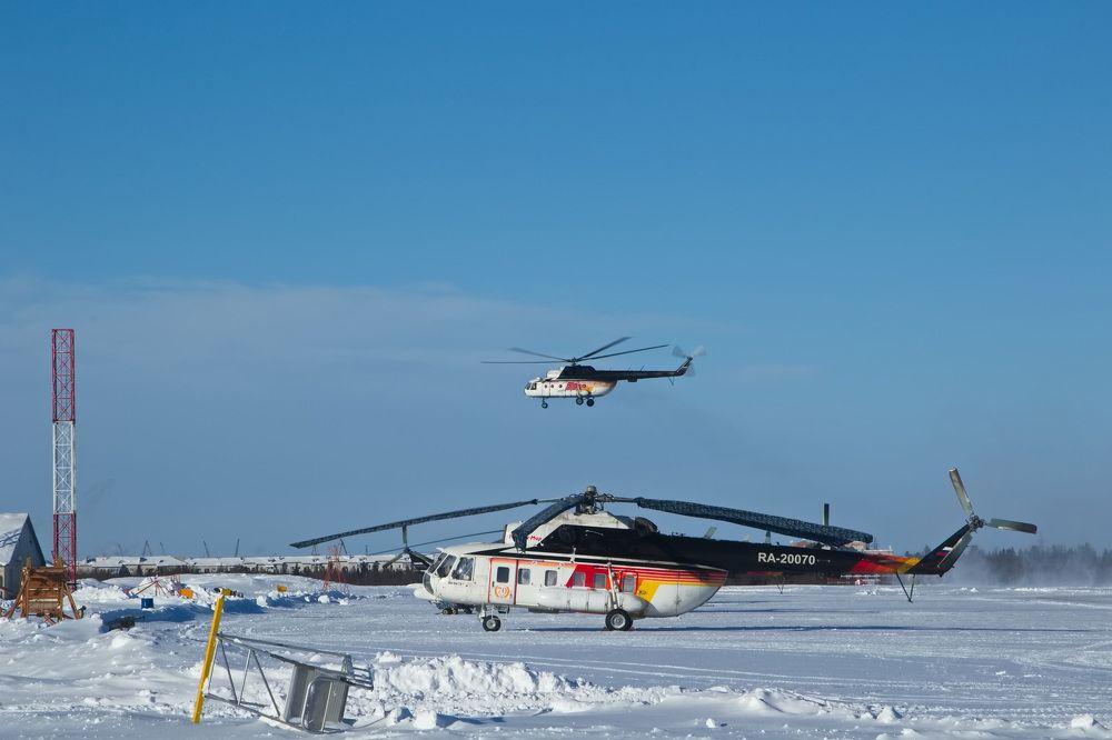 звенящее морозное небо