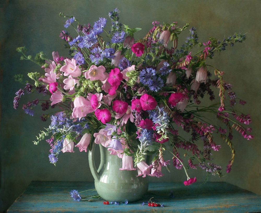 Летние красуются цветы