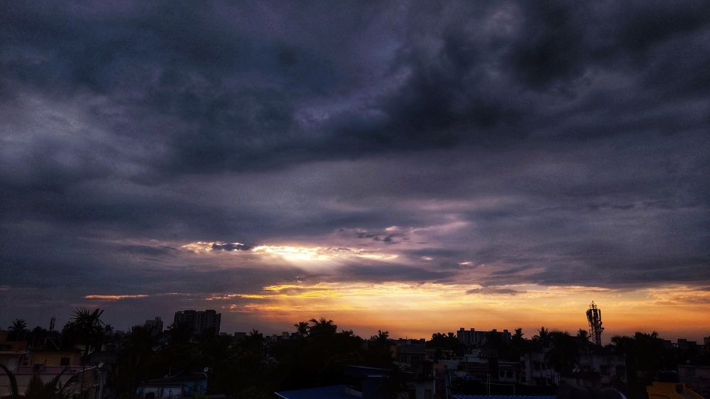 The Dark Cloudy Sky