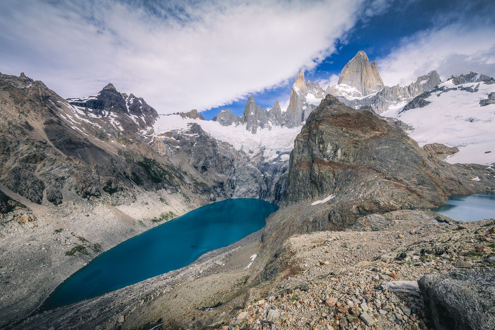 В горах Патагонии