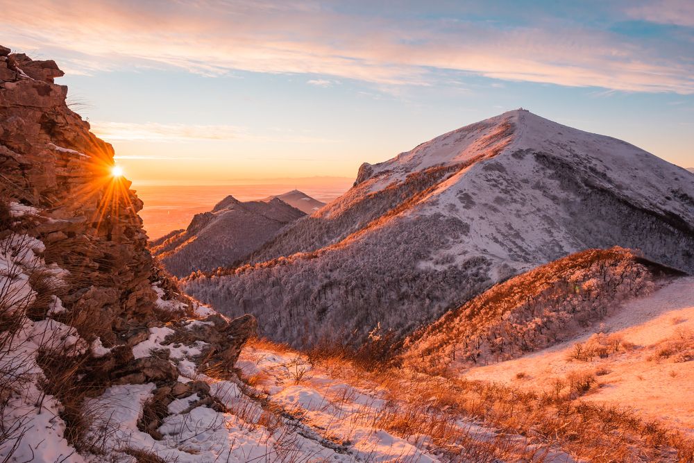 Рассвет на Бештау