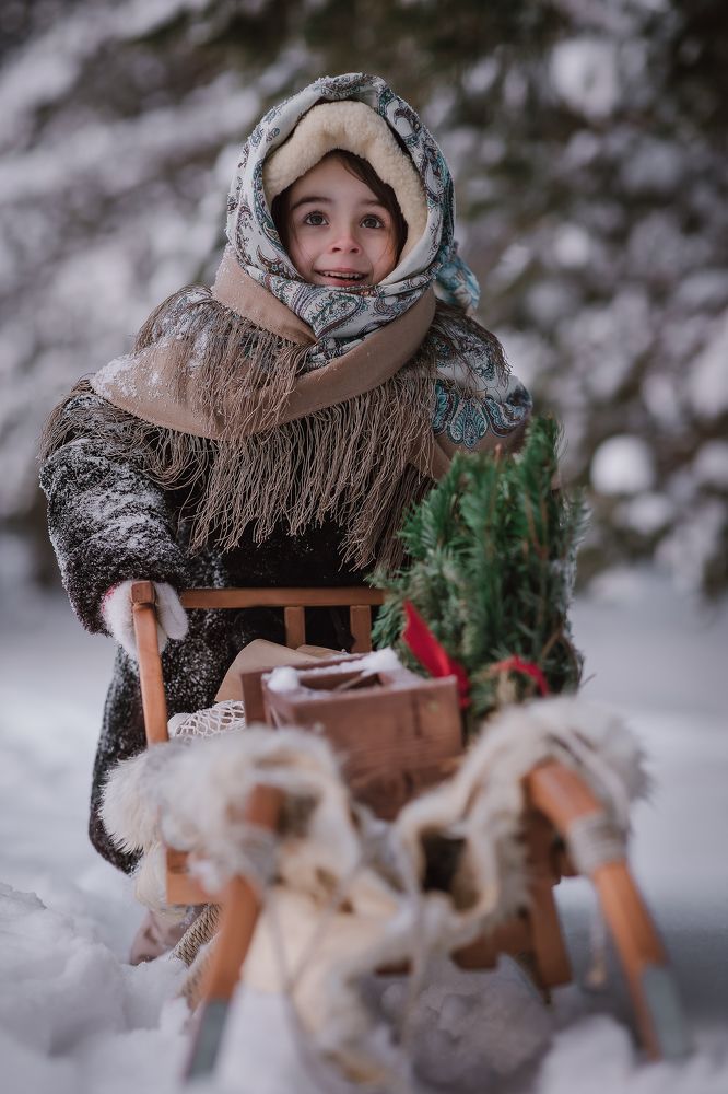 Очарованная лесом.