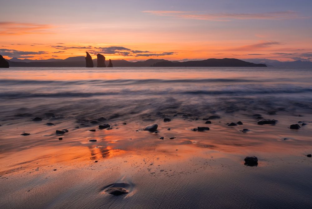 Закат у Трех братьев