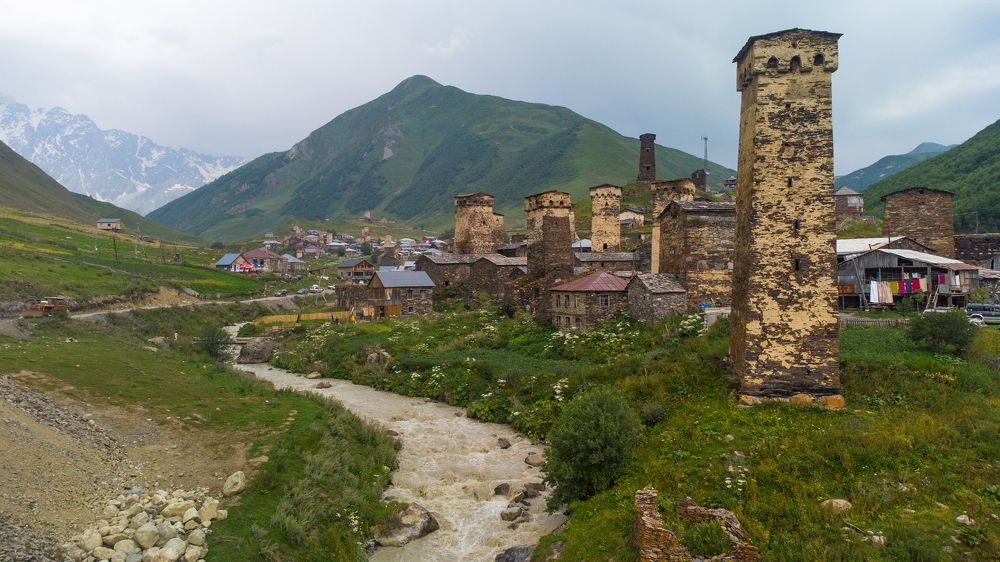 Деревня Ушгули, Грузия
