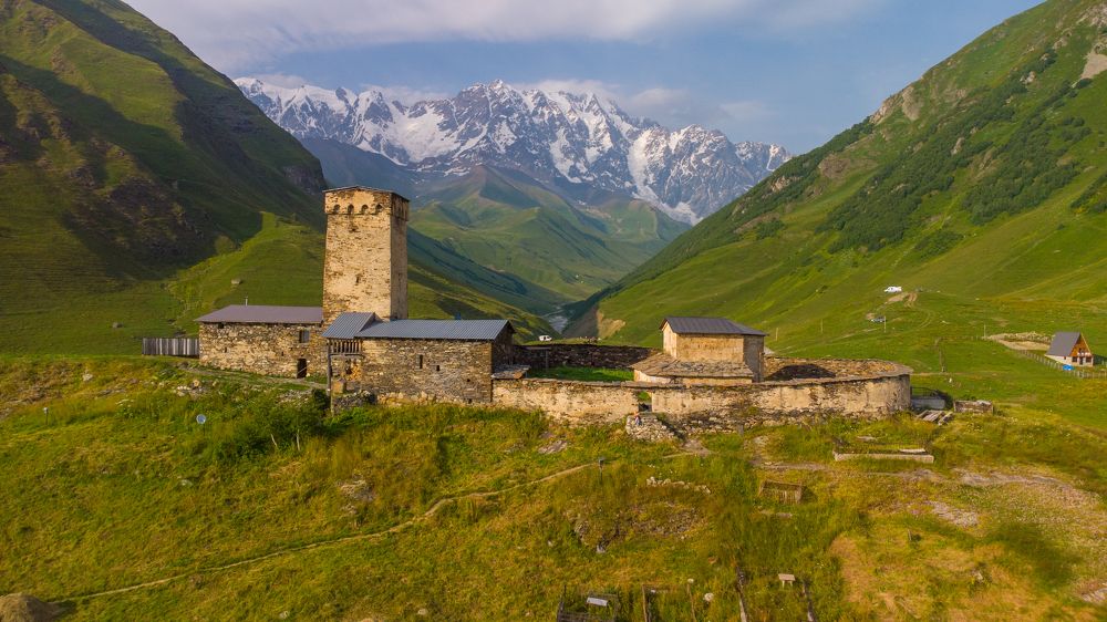 Деревня Ушгули, Грузия