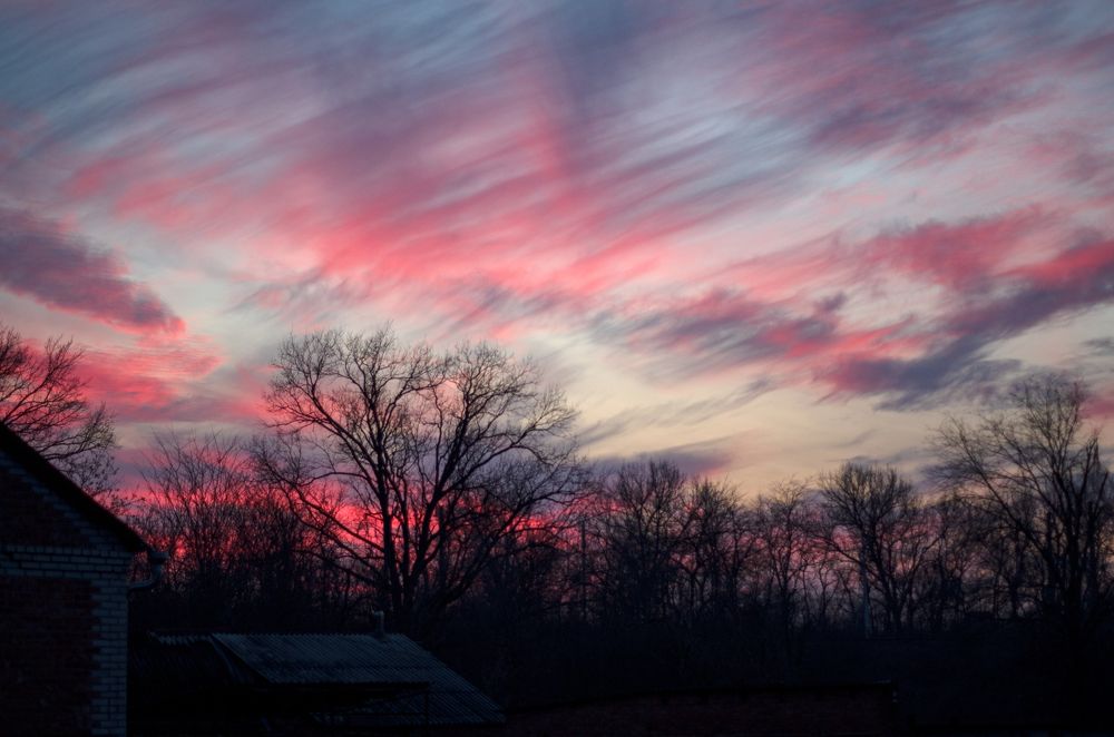 Акварельное небо