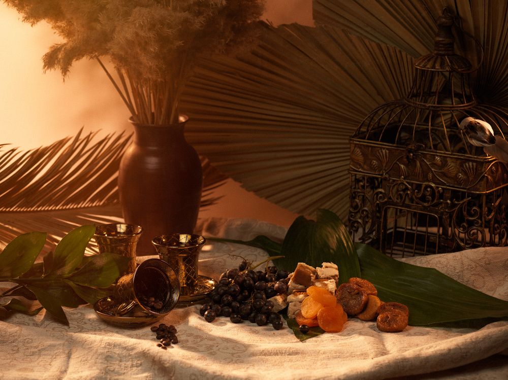 Breakfast in the colonial style