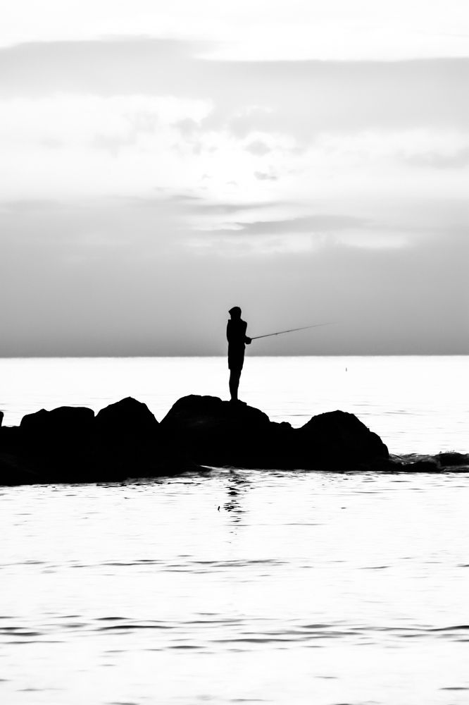 Relajando pescando