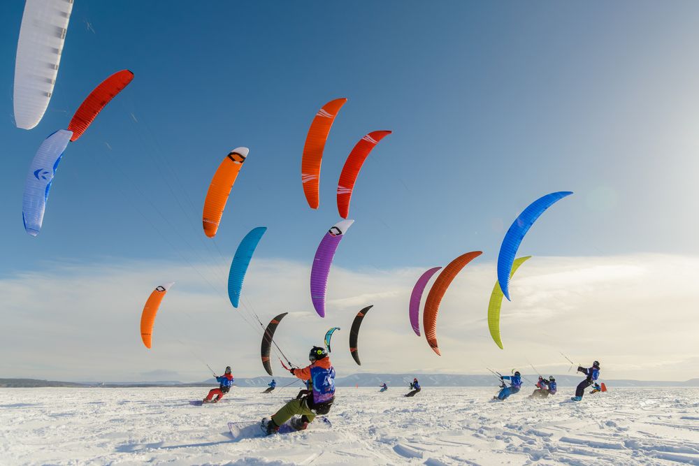 Snowkiting
