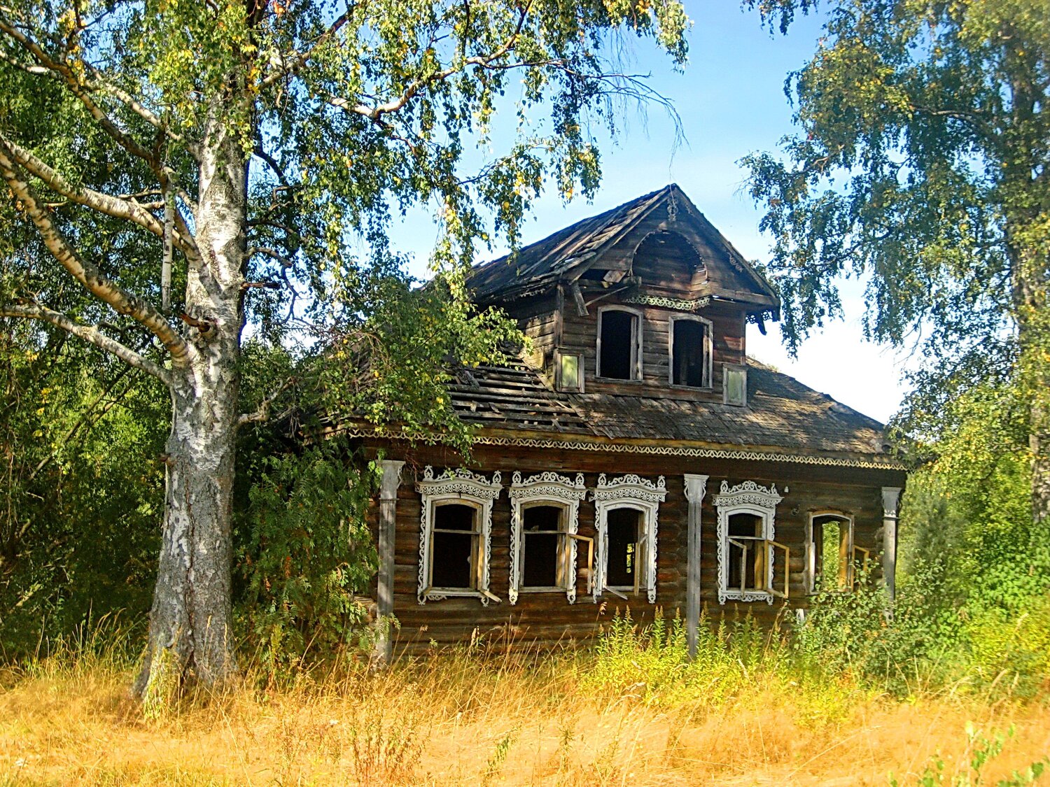 "Вот моя деревня, вот мой дом родной".