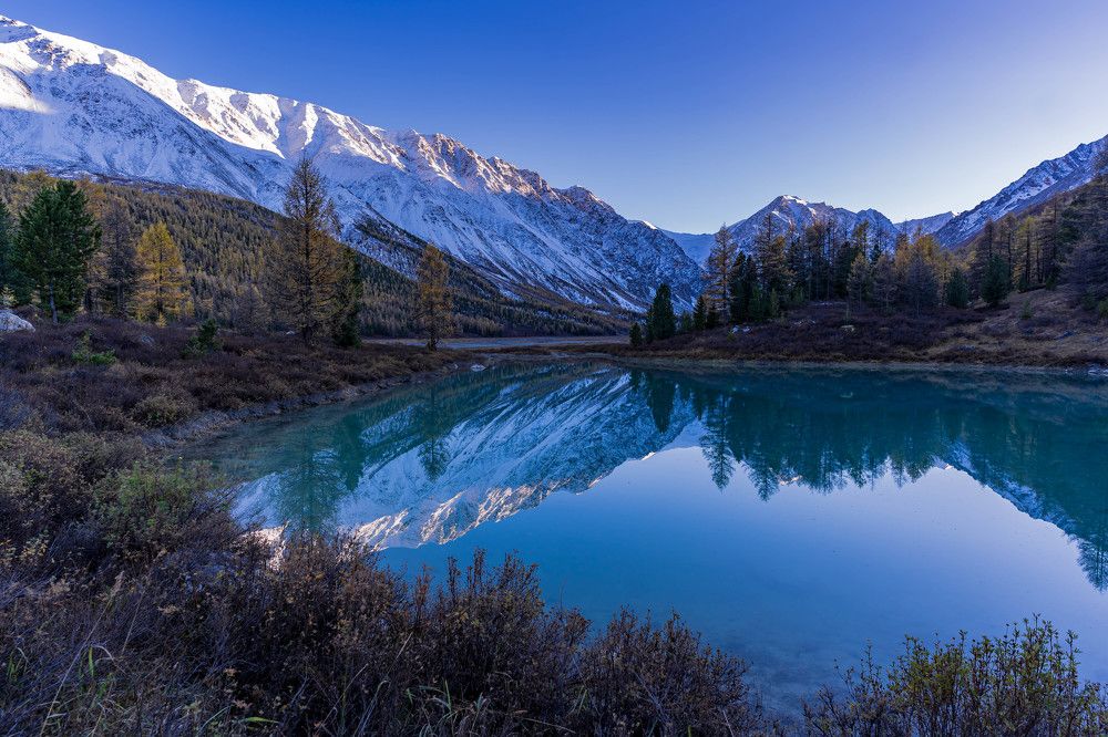 Горная долина.