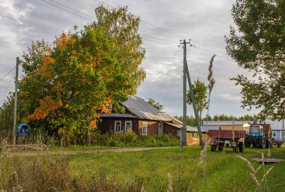 старый дом в Очениково
