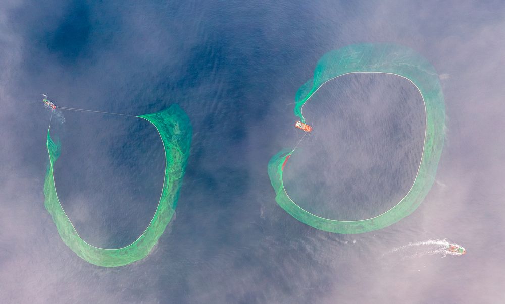 Fishing in the clouds