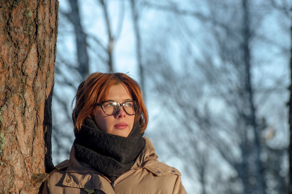 Утро в лесу...