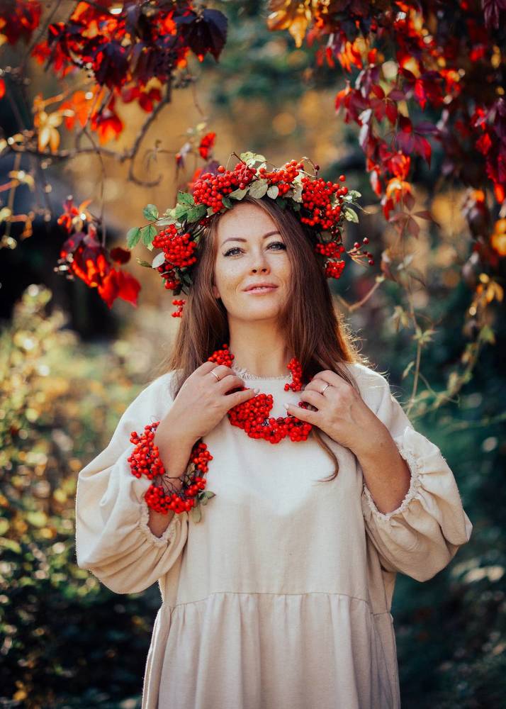 Именины у рябины