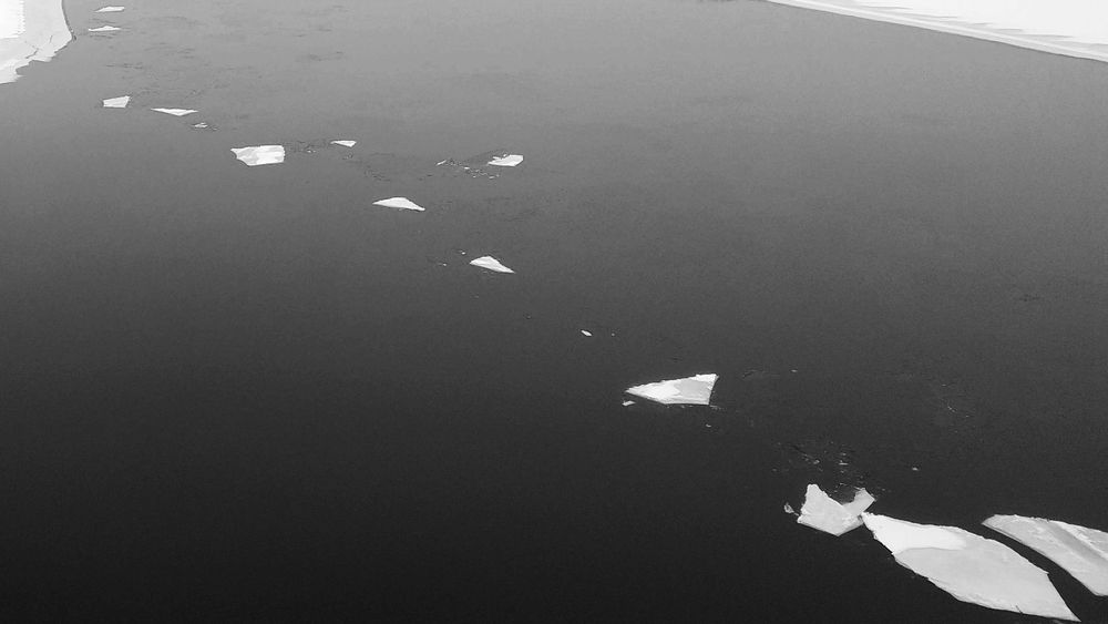 Графика зимней Оки