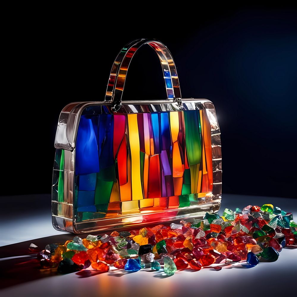 Сумочка из стекла