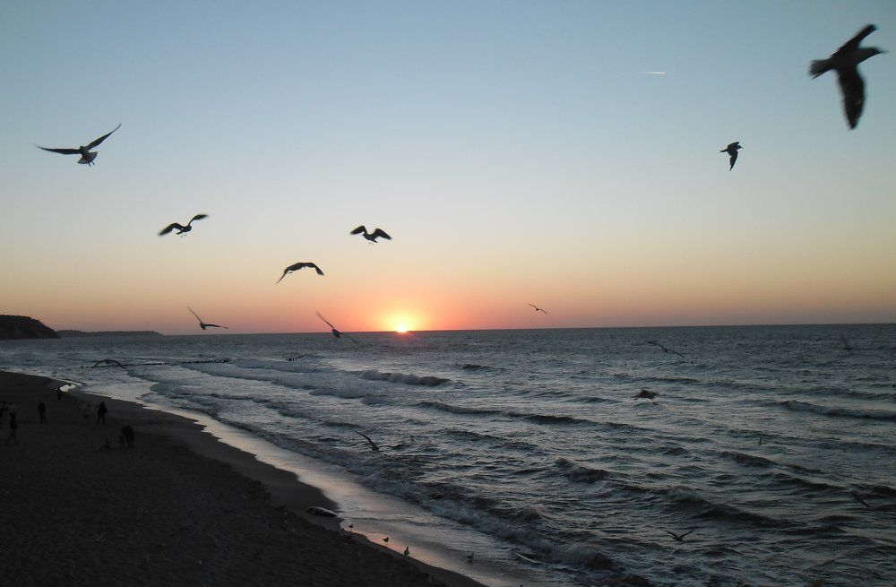 Закат на Балтике