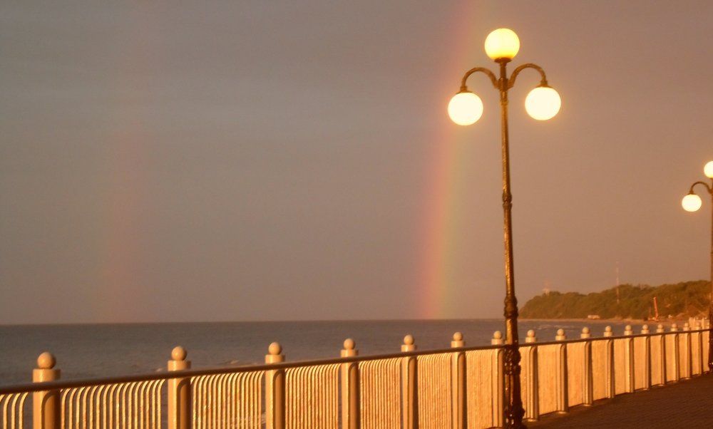 Радуга на Балтике