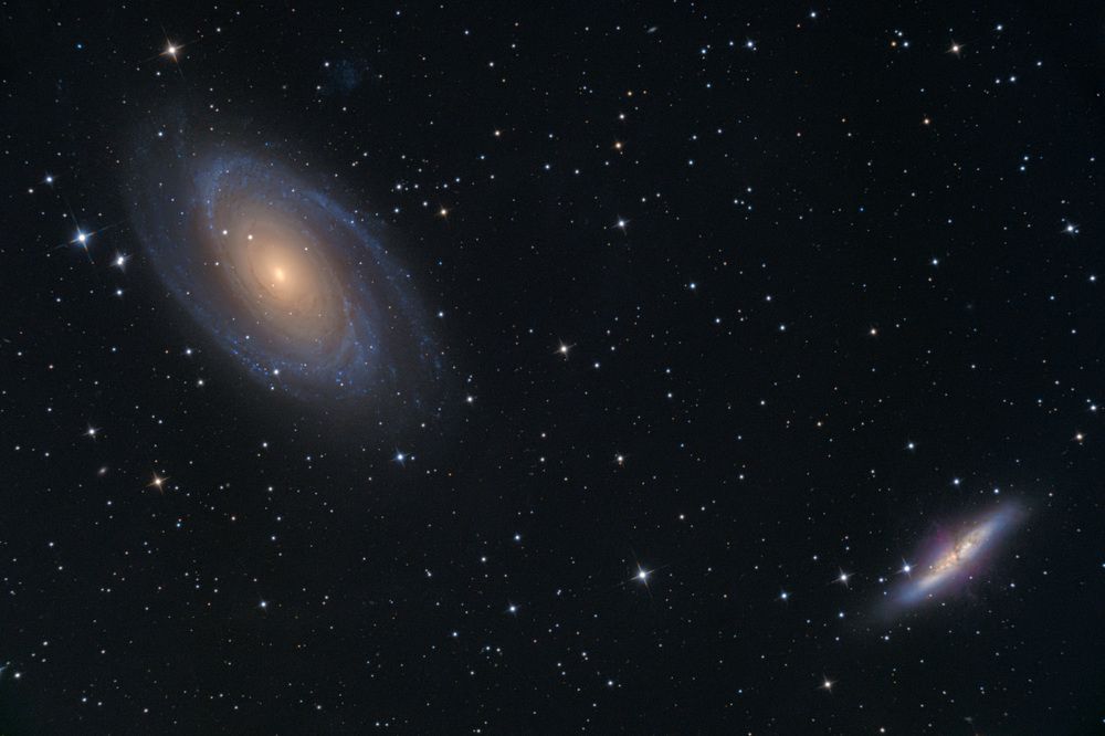 Галактики M81 и M82