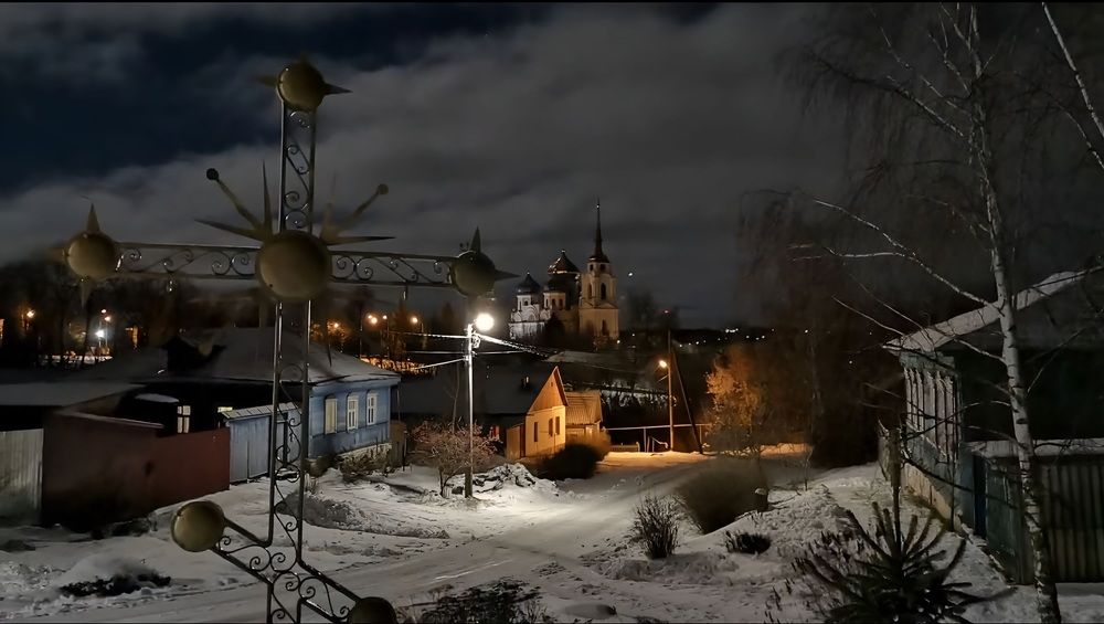 Мистический вечер у околицы