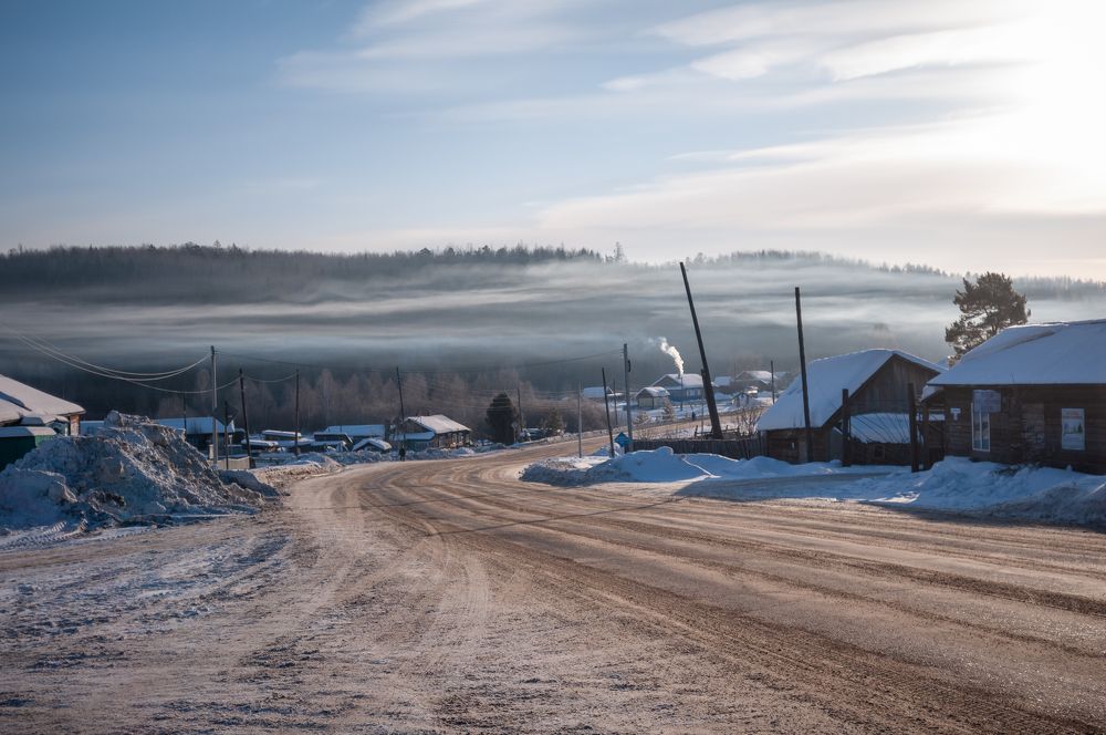 Shapkino. Krasnoyarsk region, Russia