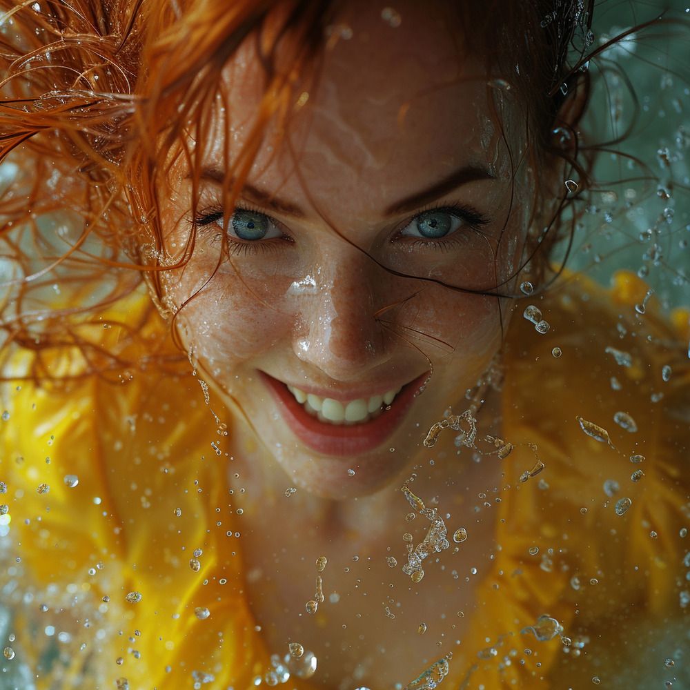 Весёлое купание