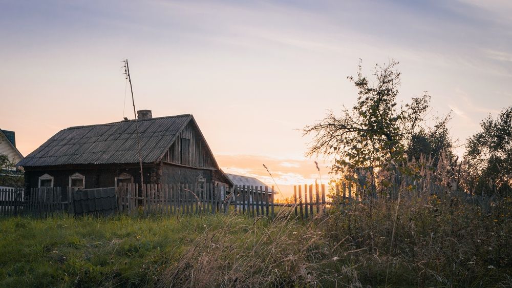 Закат в Косатыни
