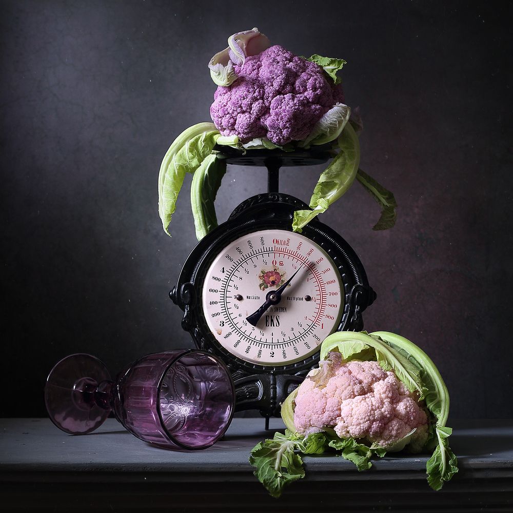 Этюд с цветной капустой