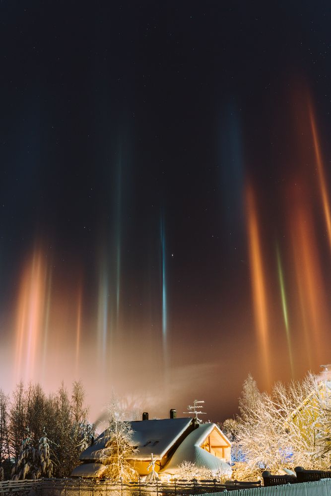 light towers for christmas