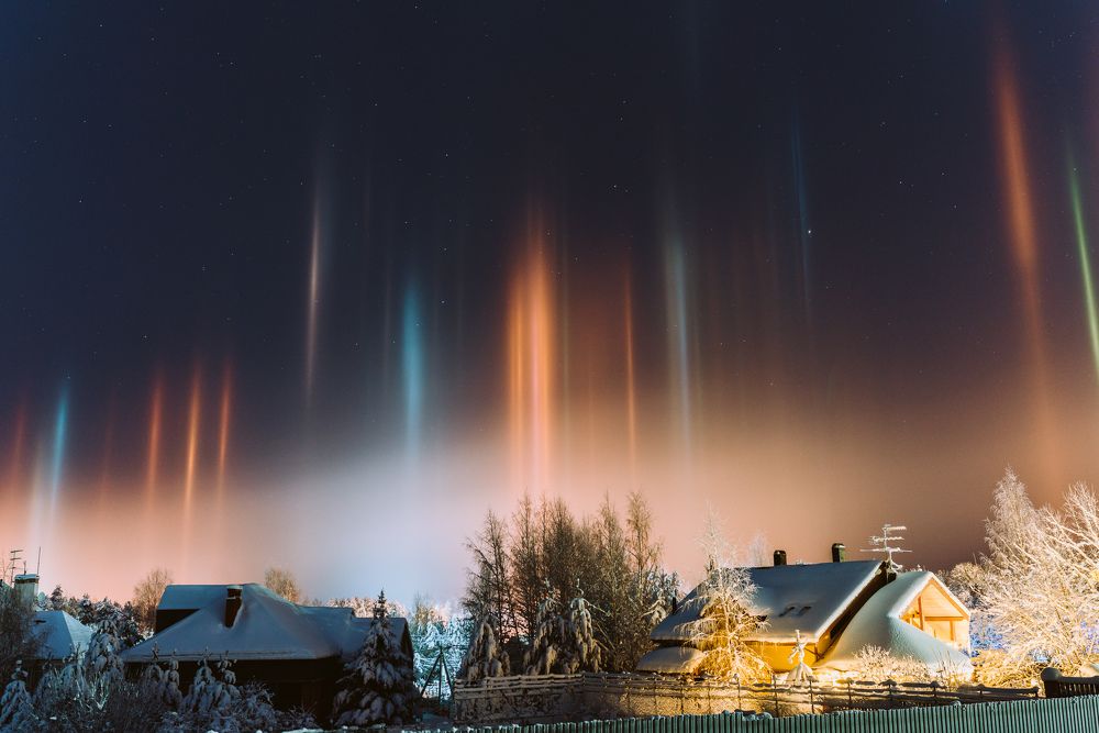 light towers for christmas