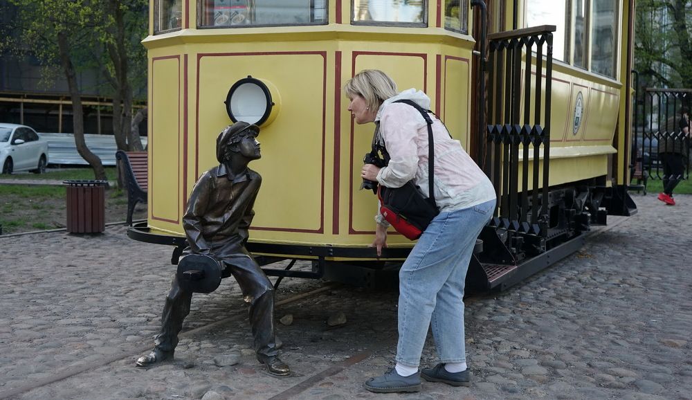 Памятник Трамваю