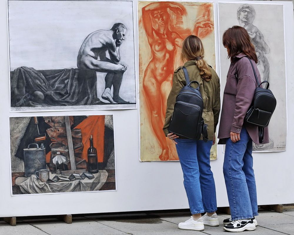 У графических работ