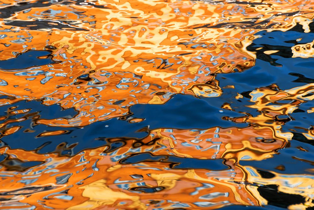 Осенний акварельный Петербург. Акваабстракция