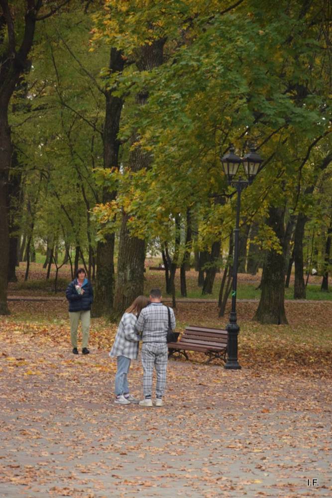 Парочка в парке