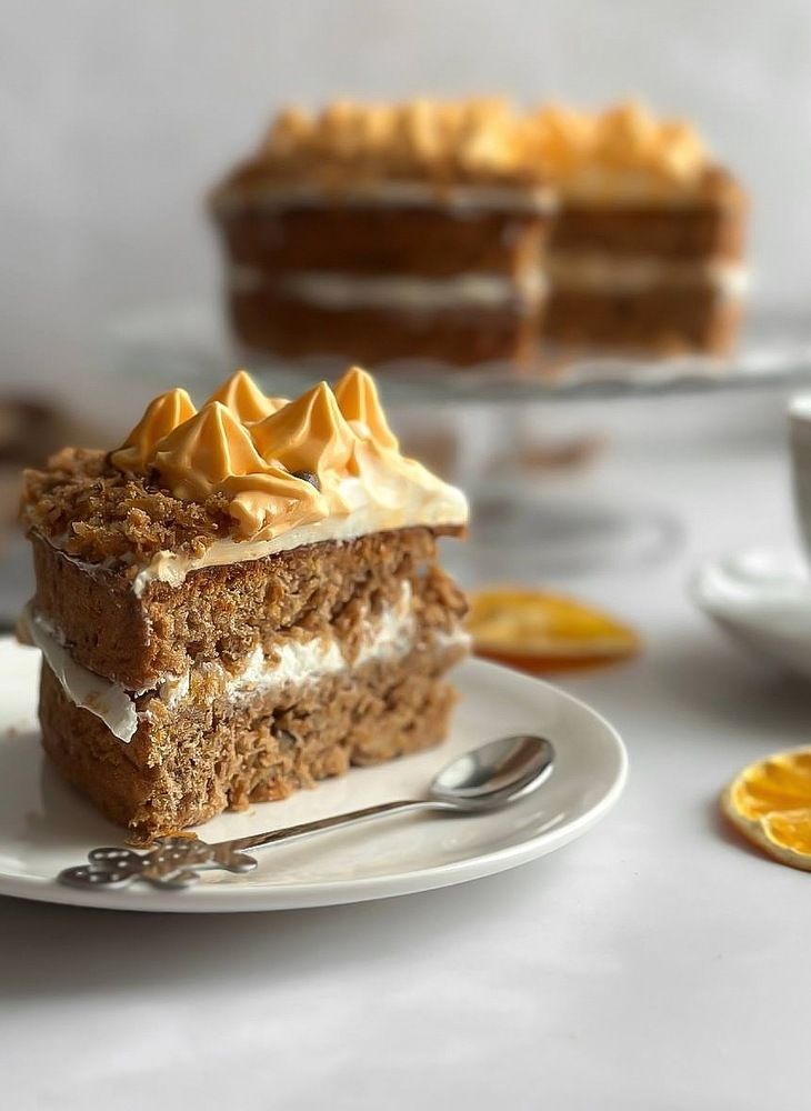 Морковный торт