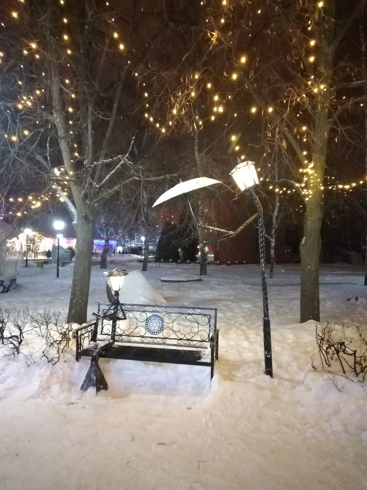 Зимнее свидание.